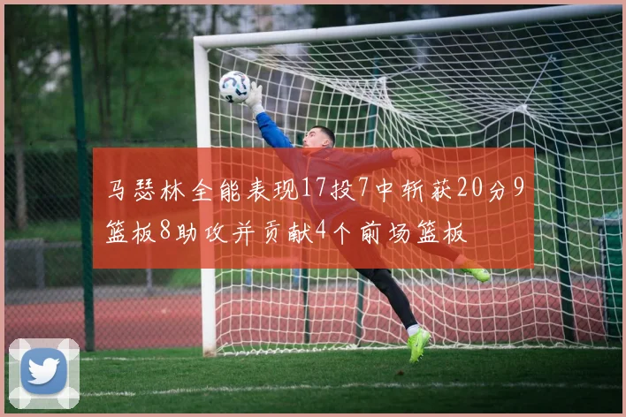 马瑟林全能表现17投7中斩获20分9篮板8助攻并贡献4个前场篮板